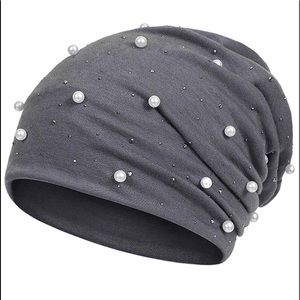 NEW! Charcoal gray beanie